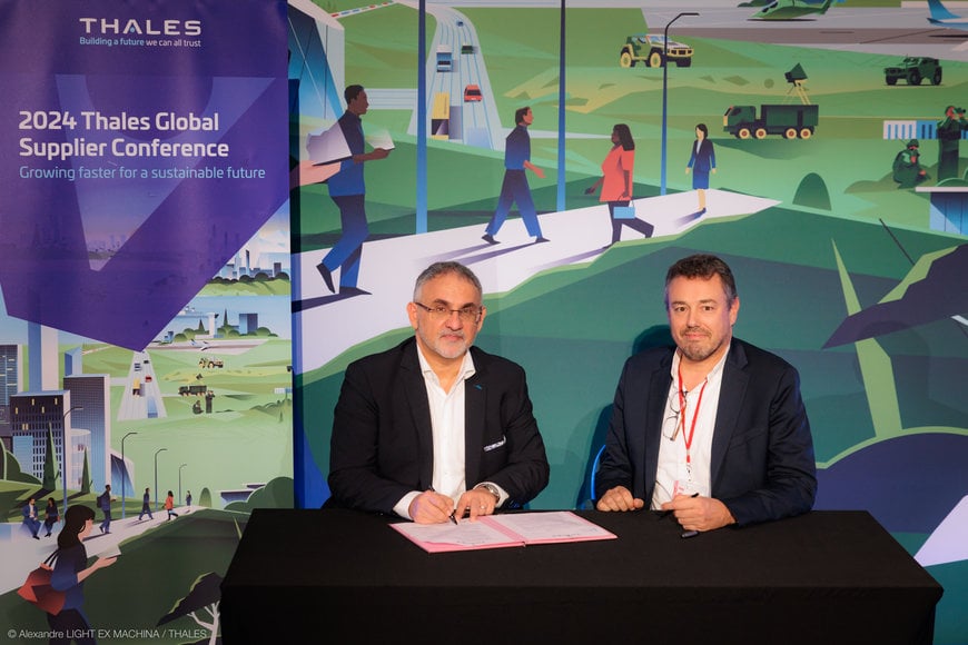 Thales et le Groupe Emitech signent un engagement pour agir en faveur d'un avenir bas-carbone